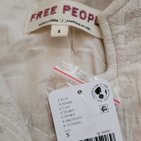 Free People Tsarina Jacket Womens S Tapestry Vintage Castle Elegant Boho Chic - Picture 6 of 10